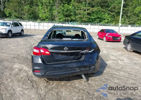 2019 Nissan Sentra S/Sv/Sr/Sl z USA, uszkodzony, nr VIN 3N1AB7AP0KY293641